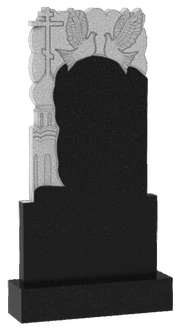 Резной памятник Р-164 Р-164, габбро-диабаз — пример модели