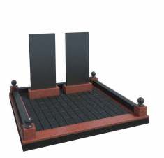Мемориальный комплекс МК-11, гранит на выбор — пример модели