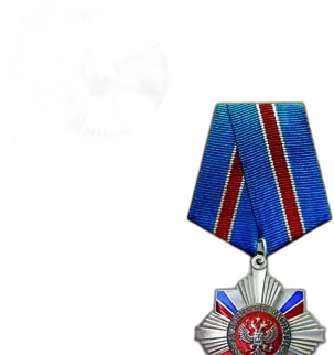 Цветной орден на керамической вставке в памятник